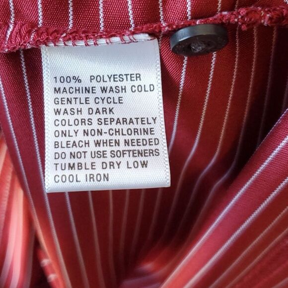 GREG NORMAN GOLF POLO SHIRT CONGRESSIONAL COUNTRY CLUB RUST RED SIZE LARGE - Picture 5 of 6